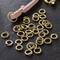 12 Pack: Gold Finish Jump Rings by Bead Landing™